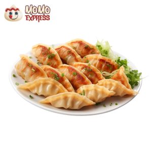 Chicken Momos Steam Cooked Then Light Fried