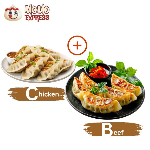 Momos: Chicken Beef Combo Menu